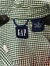 Gap Checkered-gingham Gray Short Sleeve Button-Down Shirt Size S (kids) - photo 3