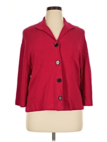 Jones New York Collection 3/4 Sleeve Button-Down Shirt (view 1)