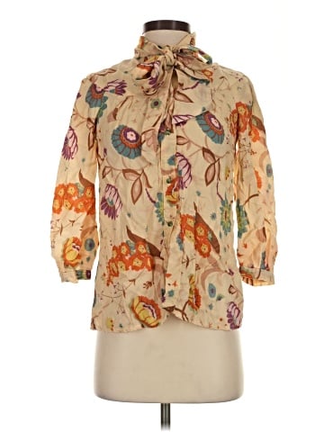 James Coviello 3/4 Sleeve Blouse (view 1)