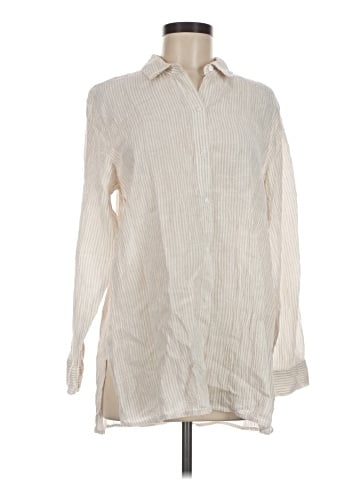 Eileen Fisher Long Sleeve Button-Down Shirt (view 1)