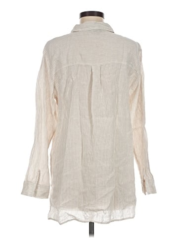 Eileen Fisher Long Sleeve Button-Down Shirt (view 2)