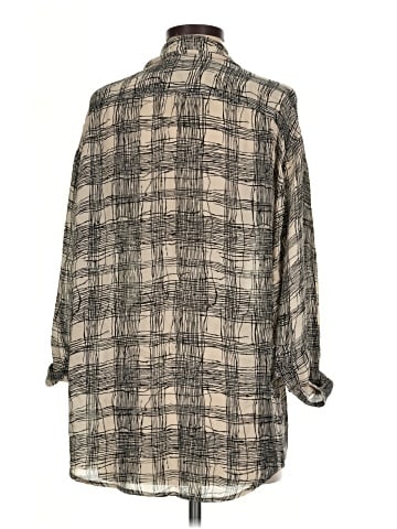 Tracy M. 3/4 Sleeve Silk Top (view 2)
