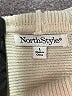 North Style Ivory Turtleneck Sweater Size L - photo 7