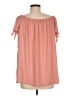 rue21 100% Polyester Pink Short Sleeve Blouse Size M - photo 2