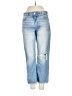 Ann Taylor LOFT Hearts Blue Jeans Size 27 waist - photo 1