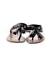 Coach 100% Leather Black Flip Flops Size 8 1/2 - photo 2