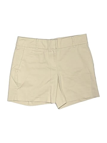 Ann Taylor Khaki Shorts (view 1)