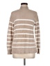 Bailey 44 Stripes Tan Turtleneck Sweater Size M - photo 1