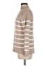 Bailey 44 Stripes Tan Turtleneck Sweater Size M - photo 5