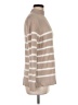 Bailey 44 Stripes Tan Turtleneck Sweater Size M - photo 4