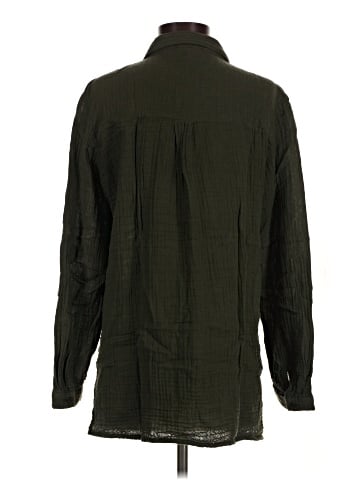 Eileen Fisher Long Sleeve Button-Down Shirt (view 2)
