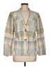 Talbots Plaid Yellow Blazer Size 8 - photo 1