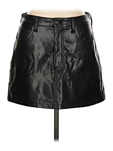 Abercrombie & Fitch Faux Leather Skirt (view 1)