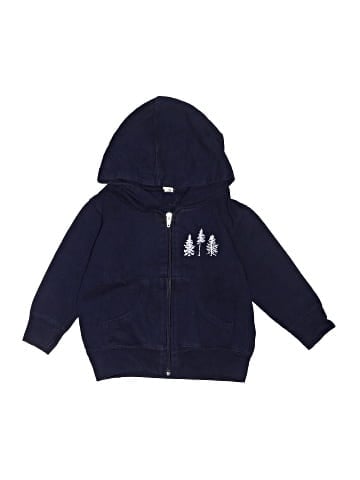 Rabbit Skins Zip Up Hoodie (view 1)