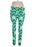 Lularoe Print Green Leggings Size 1X (Tall & Curvy) - photo 2