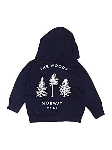 Rabbit Skins Zip Up Hoodie (view 2)