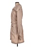 Long Tall Sally 100% Polyester Tan Trenchcoat Size M - photo 5