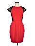 Cache Color Block Red Cocktail Dress Size 6 - photo 1