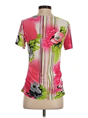 Peter Nygard Short Sleeve Blouse (view 2)