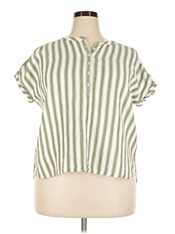 Caslon Short Sleeve Blouse (view 1)