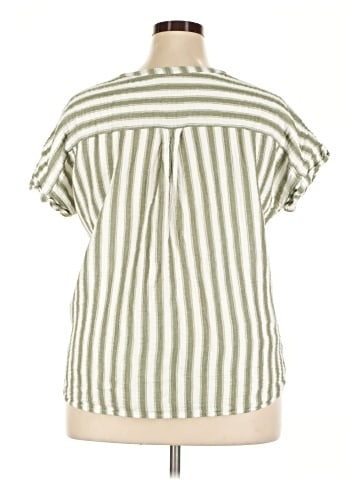 Caslon Short Sleeve Blouse (view 2)
