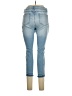 a.n.a. A New Approach Floral Blue Jeans Size 10 - photo 2
