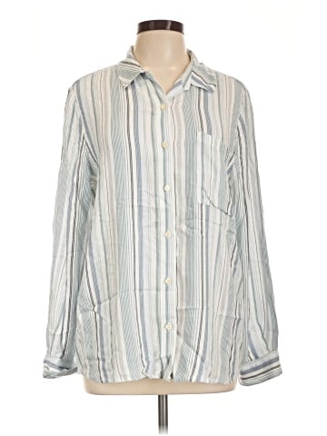 Style&Co Long Sleeve Button-Down Shirt (view 1)