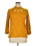 Chelsea & Theodore 100% Nylon Yellow Pullover Sweater Size XL - photo 1