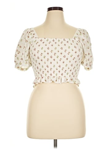 Miss Selfridge Short Sleeve Blouse (view 1)