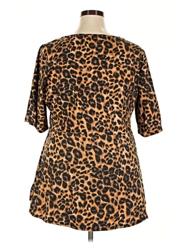 Jessica London Short Sleeve Blouse (view 2)
