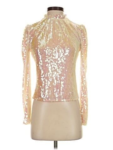 WAYF Long Sleeve Blouse (view 1)