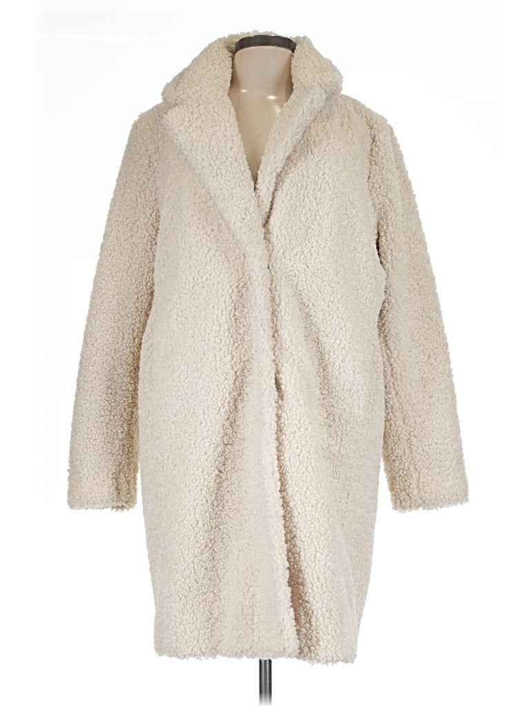 Pre-owned Jcrew Coat In Ivory