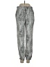 Focus 2000 100% Polyester Chevron-herringbone Silver Casual Pants Size S - photo 1