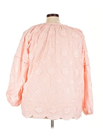 Cato 3/4 Sleeve Blouse (view 2)