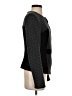 Byblos Chevron-herringbone Black Jacket Size 4 - photo 4
