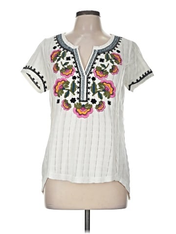 Akemi + Kin Short Sleeve Blouse (view 1)