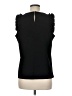 Ann Taylor Black Sleeveless Blouse Size M - photo 2