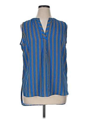 Rose + Olive Sleeveless Blouse (view 1)