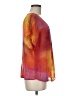 One World Orange Short Sleeve Blouse Size M - photo 4