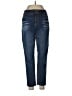 Boston Proper Solid Blue Jeans Size 10 - photo 1