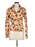 Arden B. Floral Gold Jacket Size M - photo 1