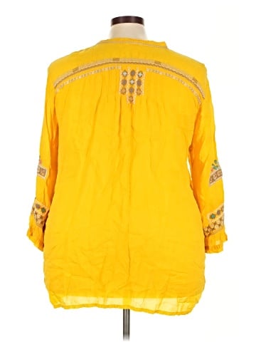 Johnny Was 3/4 Sleeve Blouse (view 2)
