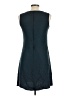 Perceptions Floral Solid Green Teal Cocktail Dress Size 10 - photo 2