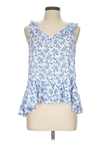 Blu Pepper Sleeveless Blouse (view 1)