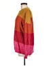 Belle By Kim Gravel 100% Polyester Color Block Orange Pullover Sweater Size M - photo 5
