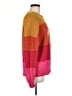 Belle By Kim Gravel 100% Polyester Color Block Orange Pullover Sweater Size M - photo 4