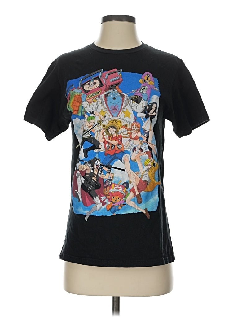 Pre-owned Ripple Junction Short Sleeve T-shirt In Black