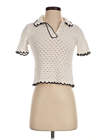 Zimmermann Short Sleeve Blouse (view 1)
