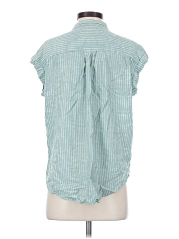 Jachs Girlfriend Sleeveless Button-Down Shirt (view 2)