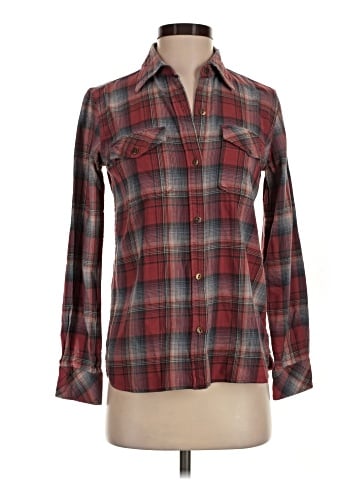 Current/Elliott Long Sleeve Button-Down Shirt (view 1)
